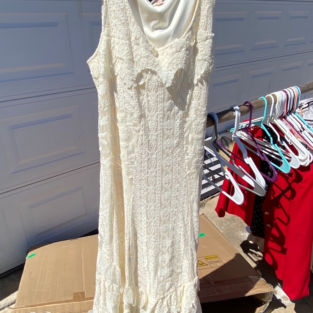 Western lace dress